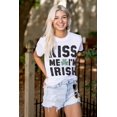 thumbnail image 3 of Kiss Me Im Irish Classic Saint Pattys Men's Graphic T Shirt Tees Brisco Brands S, 3 of 5