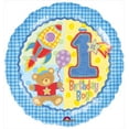 thumbnail image 5 of Hugs and Stitches Boy 1st Birthday Balloon Bouquet Pkg/1, 5 of 7