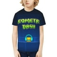 thumbnail image 5 of Geometry Dash Boys Girls 3d Graphic Printed T-Shirt Crewneck Short Sleeve Tees, 5 of 6