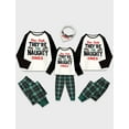 thumbnail image 2 of Fantaslook Christmas Pajamas Sets for Family Long Sleeve Tops and Plaid Pants Holiday Couples Lounge Sets Casual Festival Outfits, 2 of 8