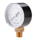 thumbnail image 2 of Manómetro, 0-15 psi/0-1 bar, carcasa de acero inoxidable, montaje inferior BSPT de 1/4", manómetro de aire Manómetro de agua Manómetro hidráulico Manómetro de aceite, manómetro de vacío radial, 2 of 5
