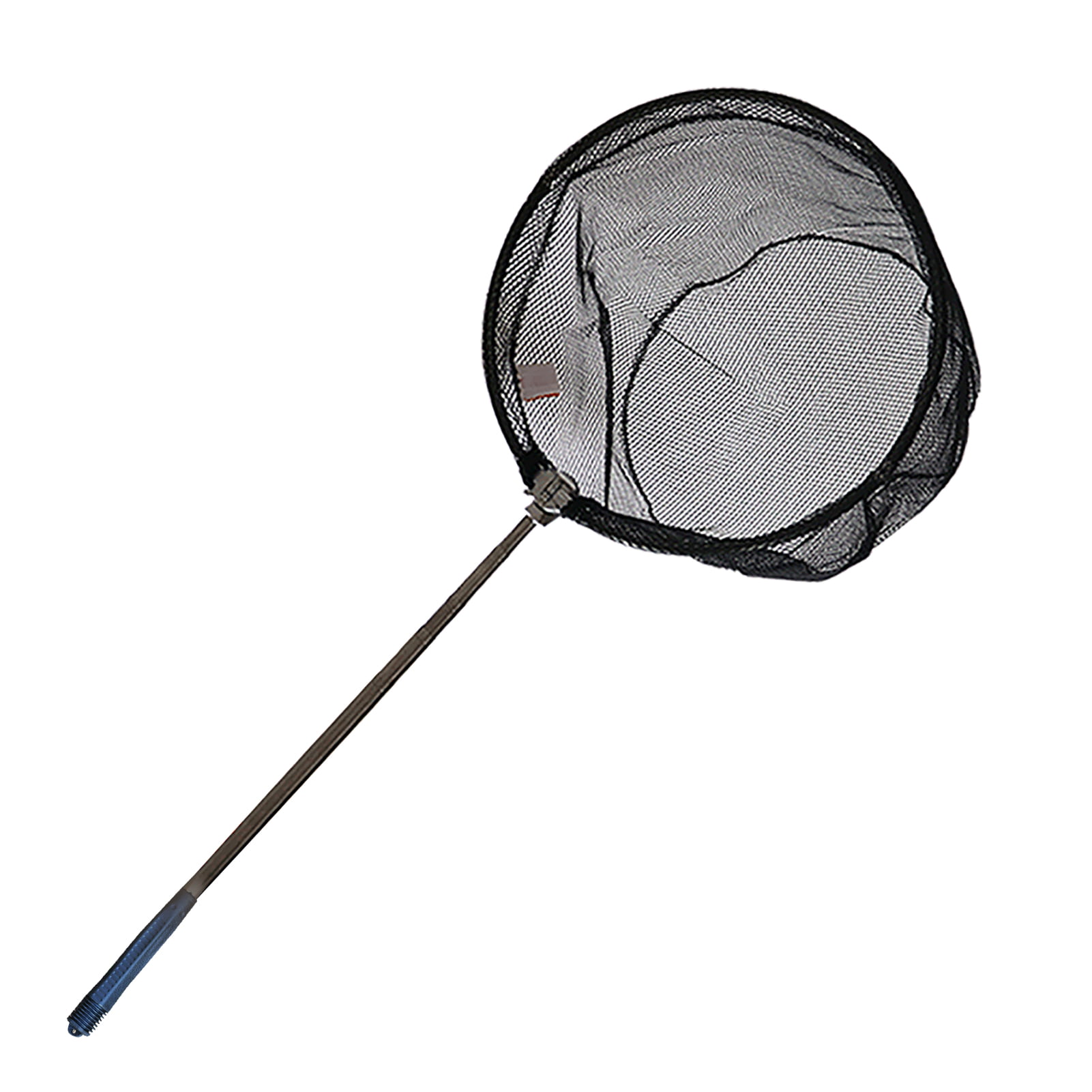 Fishing Net with Floating Fish Landing Net Double-Section Telescopic Aluminum Alloy Pole Handle Fishing Bait Trap Net for Safe Catching and Releasing 