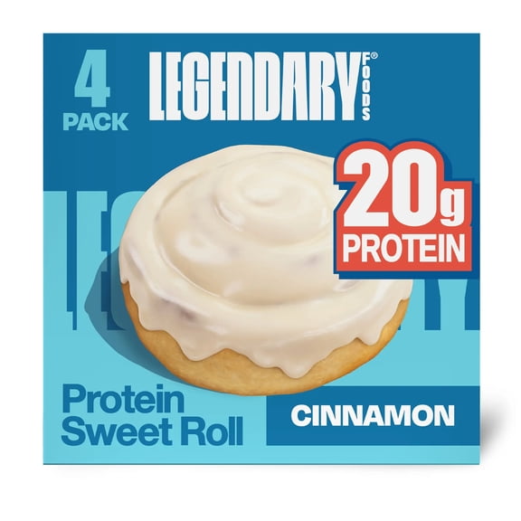 Legendary Foods Protein Sweet Roll - Cinnamon 4 Pk