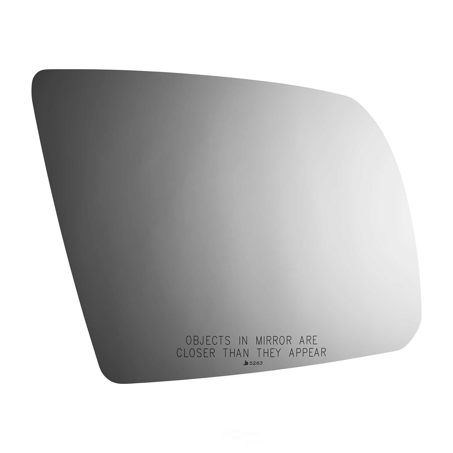 Burco Side View Mirror Replacement Glass - Clear Glass - 5263