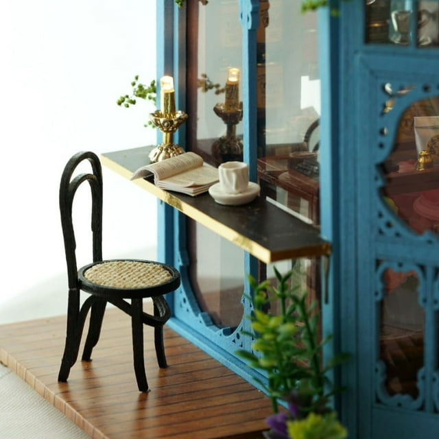 Casa de Muñecas, Juguete de Casa de Muñecas de Bricolaje de BricolaJe en Miniatura, variable, Diseñado Hábilmento para Artículos para el Hogar de 14 años