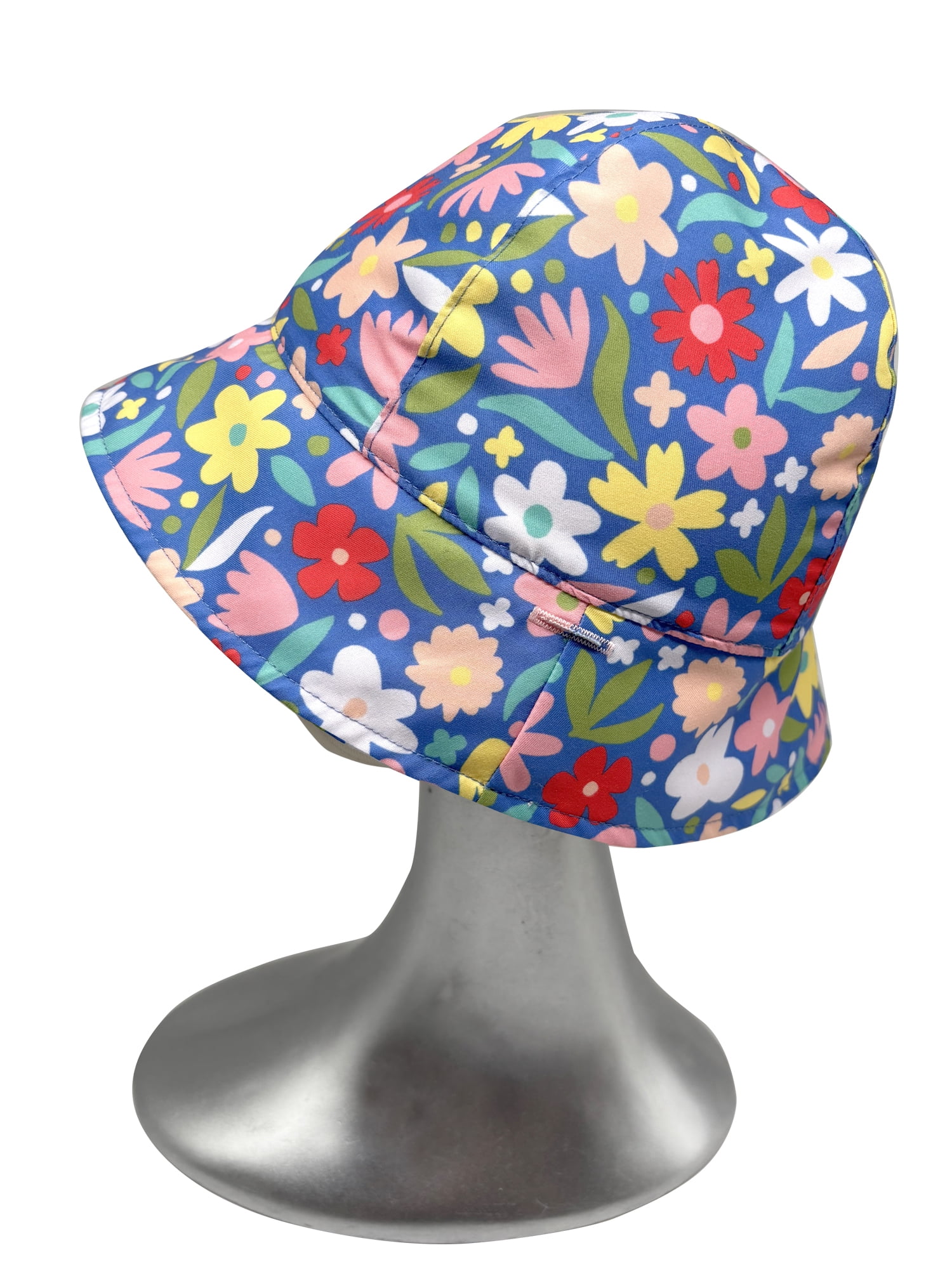 Wonder Nation Toddler Floral Bucket Hat, Pink Frost