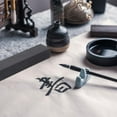thumbnail image 5 of Calligraphy Paper Weights 1 Pair Chinese Calligraphy Paperweight Black Rectangle Gemstone Paperweight Tool, 5 of 5