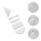 thumbnail image 3 of Lente de vidrio de experimento óptico de 5 piezas Lente rectangular triangular semicircular HOMEMAXS MX8473516, 3 of 6