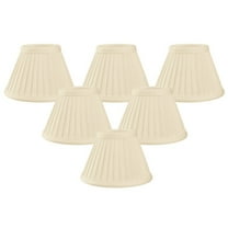Royal Designs, Inc. Pleated Empire Chandelier Shade CS-111BG-6, Beige, 2.5 x 5 x 4.25, Pack of 6