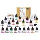 thumbnail image 1 of Set de tintas chinas de colores Liquidraw 20 x 35 ml, impermeables, 1 of 8