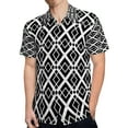 thumbnail image 4 of High Quality Hawaiian Shirts for Men Short Sleeve Aloha Beach Shirt Floral Summer Casual Button Down Shirts Blouses ZRDFZ5, 4 of 7