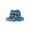 Turquoise, variant on Plaid Trilby Fedora Hat - Pink