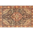 thumbnail image 1 of Ahgly Company Machine Washable Indoor Rectangle Traditional Sandy Brown Area Rugs, 2' x 3', 1 of 7