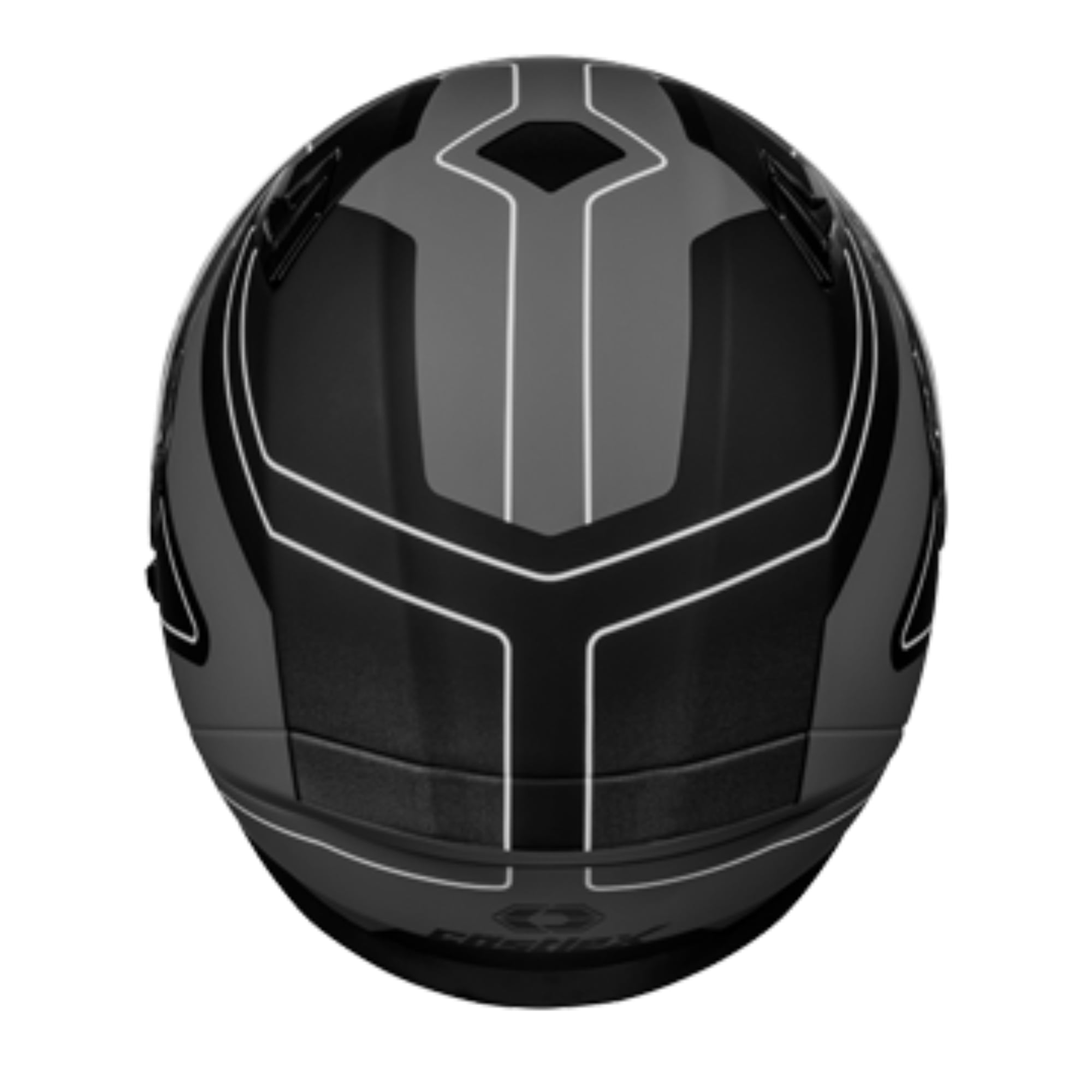 Castle X, 36-14178, Adult Full Face Helmet - Dual Lens Shield - DOT Approved - CX390 - ATLAS - Matte Charcoal/Black, X-Large