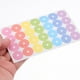 thumbnail image 3 of 20 hojas de pegatinas perforadoras de refuerzo para agujeros, pegatinas decorativas para agujeros en hojas sueltas para manualidades, 3 of 7