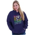 thumbnail image 4 of Retro Totally Board Skateboarding Pun Hoodie Sweatshirt Women Men Brisco Brands S, 4 of 6