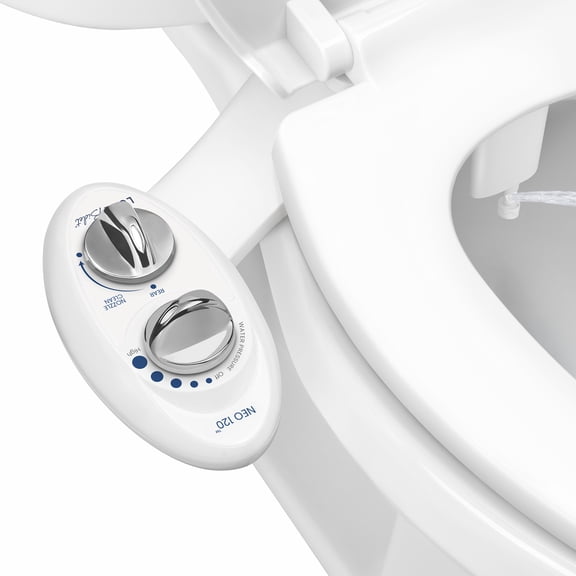 Luxe Bidet Neo 120 Luxury Fresh Water Self-Cleaning Non-Electric Bidet Attachment