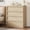 Wood Color-4 Drawer, variant on TEQIN Modern Drawers Dresser for Bedroom, Tall Dressers & Chest of Drawers, Wood Vertical Storage Dressers Organizer for Bedroom, Living Room