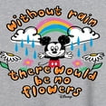 thumbnail image 3 of Disney - Mickey Mouse - Without Rain There Would Be No Flowers - Juniors Ideal Flowy Muscle T-Shirt, 3 of 5
