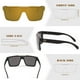 thumbnail image 5 of Gafas de sol FEISEDY Polarizadas Oversized Square B2990 Black, 5 of 8
