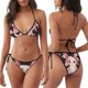 thumbnail image 3 of Fotbe Cute Axolotl Sakura Blossoms Traje de Baño para Mujer de Dos Piezas – Bikini Sexy de Tirantes Tipo Halter con Diseño Triangular, 3 of 6