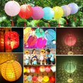 thumbnail image 7 of JINGT DIY Mid-Autumn Festival Portable LED Lantern Paper Lantern Hollow Lantern Decor Colorful, 7 of 7