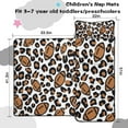 thumbnail image 5 of Brown Footballs with Leopard Spots Pattern Toddler Nap Mats for Kids Preschool,Sleeping Mat Bag or Kids,Toddler Sleeping Bag,Toddler Nap Mat or Daycare, 5 of 6
