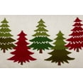 thumbnail image 3 of Saro Lifestyle Embroidered Christmas Tree Down Filled Throw Pillow, 3 of 4