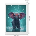 thumbnail image 2 of Diamond Art Kits for Adults - Adorable Elephant Splashing Glasses 5d Diamond Painting for Adults, Diamond Art for Adults Beginners, Frameless Diamond Painting Kits for Adults for Home Wall Decor, 2 of 7