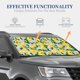 thumbnail image 4 of Balery Lemon Seamless Pattern Oil Painting Effect Parasol para parabrisas de coche de 2 piezas | Parasol plegable para parabrisas delantero de coche para la mayoría de sedanes-Small, 4 of 6