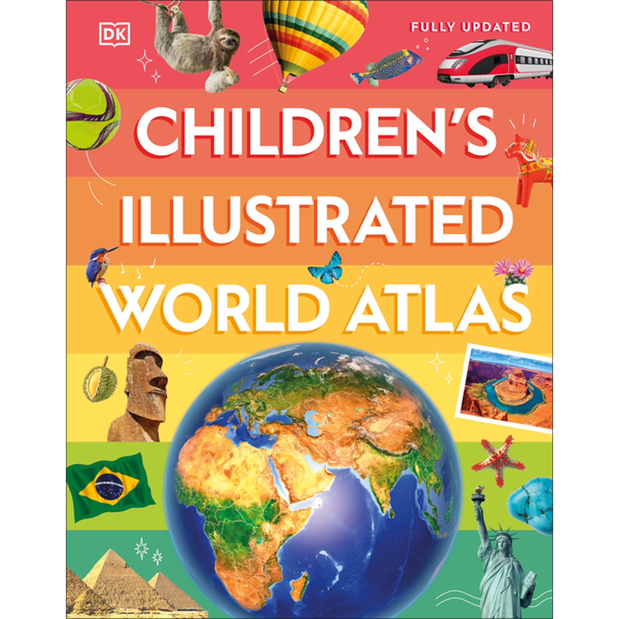 DK Children's Illustrated Reference Children's Illustrated World Atlas, (Hardcover)