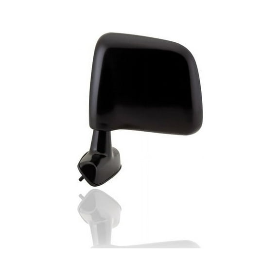 Door Mirror - Compatible/Replacement for '86-97 Ford Aerostar - Manual, Black - Left Hand - Driver - F19Z17683A