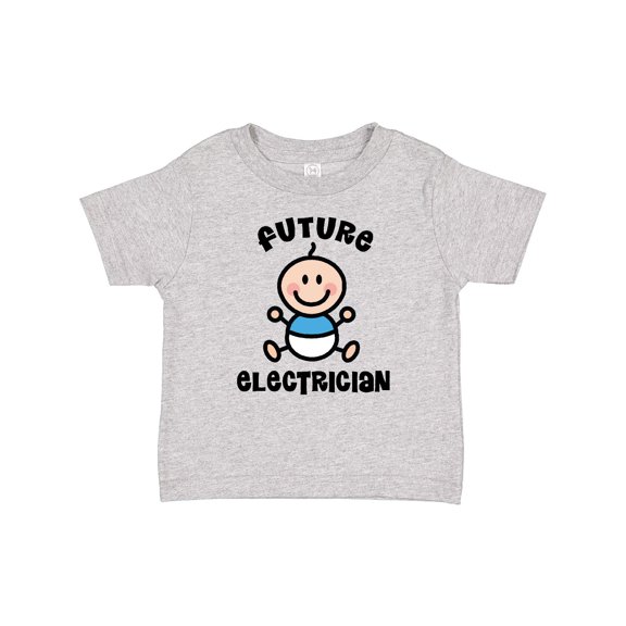 Inktastic Future Electrician for Boy Boys Baby T-Shirt