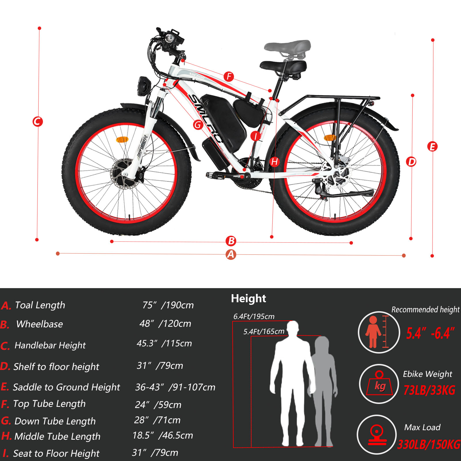 5000W Peak Dual Motor Ebike, 52V 30AH Battery Electric Bike for Adults, 7-Speed 40MPH AWD Ebike Mountain Snow E-Bike with 26" x 4.0 Fat Tire MTB Hydraulic Disc Brake for Off-Road Snow Sand