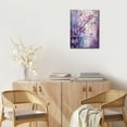 thumbnail image 2 of Chinese Oil Painting Plum Blossom Wall Art Pink Flower Canvas Artwork for Living Room Bedroom Bathroom Office Wall Decor Framed, 2 of 6