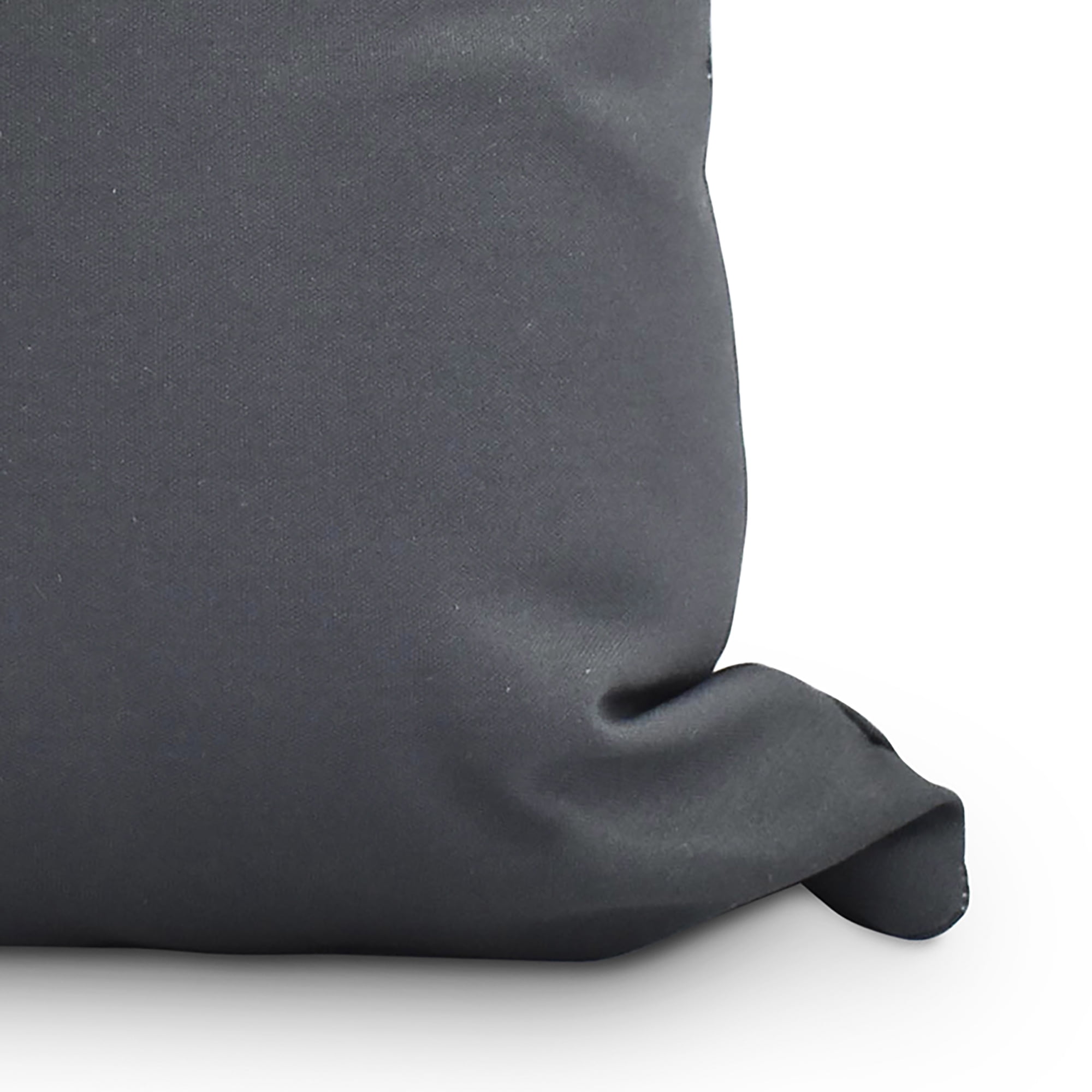 Natural Ornament 18 Inch Black Holiday Print Decorative Throw Pillow