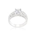 thumbnail image 2 of Cubic Zirconia Princess Cut Ring Size 8, 2 of 3