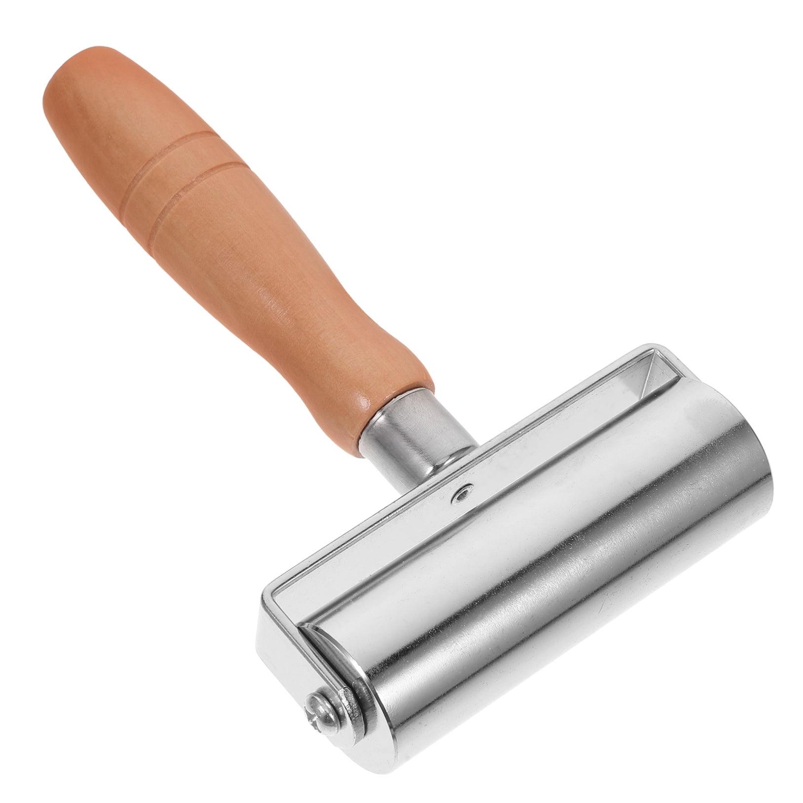 HEANUJJ Beech Wood Embossed Rolling Pin for Baking and Crafting, Wooden Roller Tool, 1 Piece Set