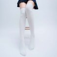 thumbnail image 3 of Calcetines de moda Medias hasta el muslo largas, Medias por encima de la rodilla, Medias de algodón para niñas Zhivalor CPB-ZRF37-1, 3 of 5