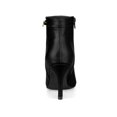 thumbnail image 2 of Unique Bargains Women's Pointy Toe Stiletto Heel Side Zip Ankle Boots Black 9.5, 2 of 7