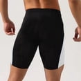 thumbnail image 5 of Mifsaly Mens Compression Biker Shorts High Waisted Stretch Workout Shorts Breathable Comfy Running Cycling Gym Underwear Black,XS, 5 of 5