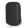 thumbnail image 3 of Portable Earphone Carry Case with Zipper Earbud Wired with Zipper Headset Storage Box Organizer Multi-purpose Protection Pouch Office Black, 3 of 8