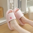 thumbnail image 6 of Womens Pink Cloud Slides, Waterproof Lightweight EVA House Slippers & Slide Sandals for Indoor Outdoor,Size 36, 6 of 9