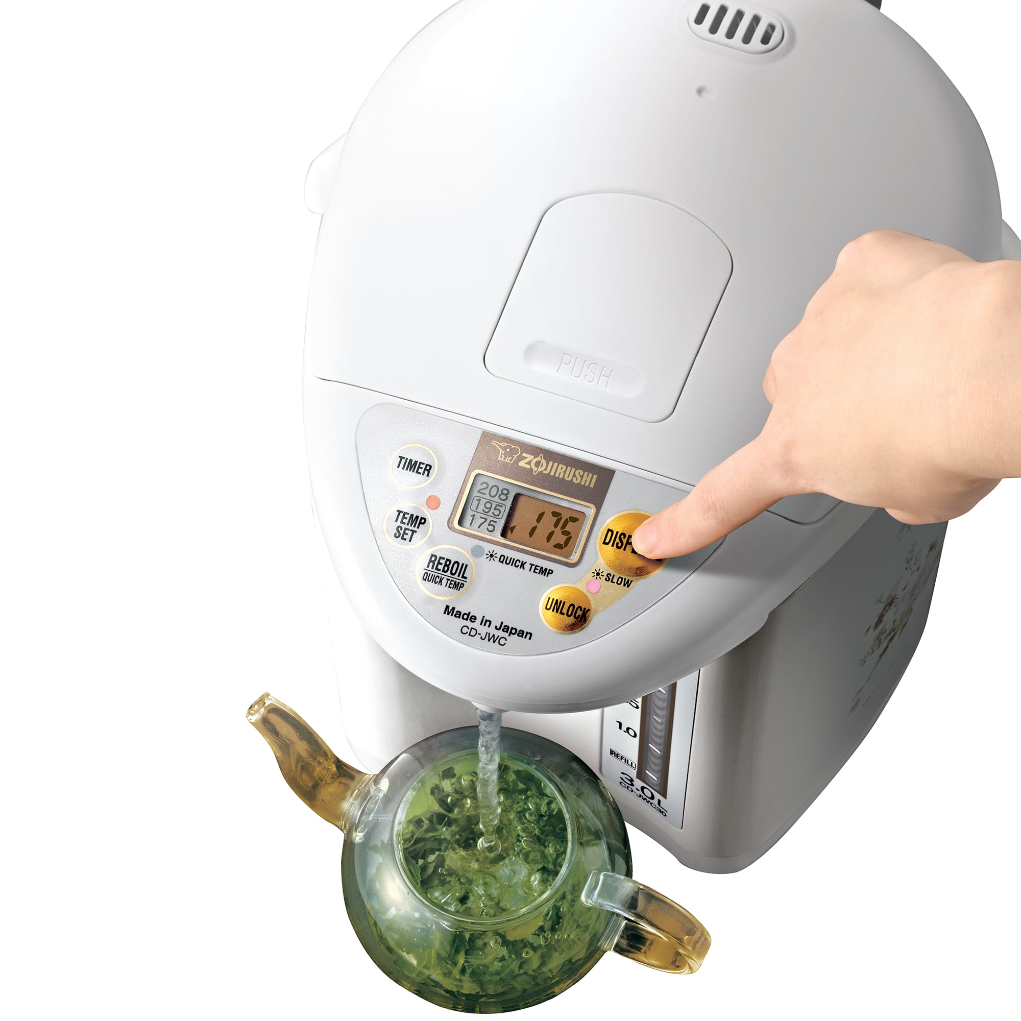 Zojirushi CD-JWC30FZ Micom Water Boiler & Warmer, 3.0 Liters
