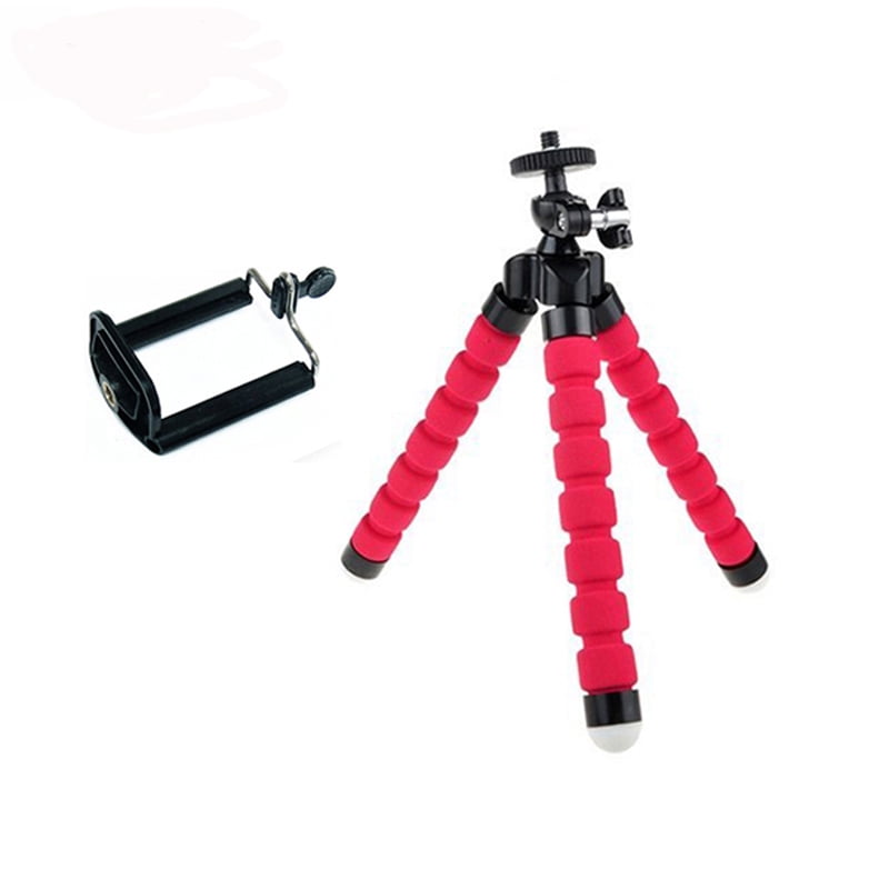 Haobase Portable Flexible Tripod Holder Mount Stand  (Random Color)