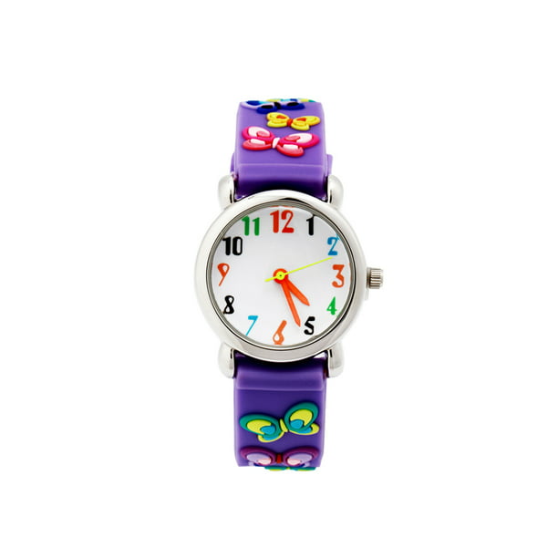 Kids Watches 3D Cute Cartoon Waterproof Silicone Children Toddler Wrist  Watch Time Teacher Birthday Gift for 3-12 Year Boys Girls Little Child -  