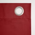 thumbnail image 4 of Sun Zero Riley Kids Bedroom Blackout Grommet Curtain Panel, 40"X84" In Red, 4 of 10