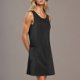 thumbnail image 5 of Vestido de Verano Casual sin Mangas Cuello Redondo Sólido, Primavera Flor Estampar Terneros de Poliéster Spandex, 5 of 9