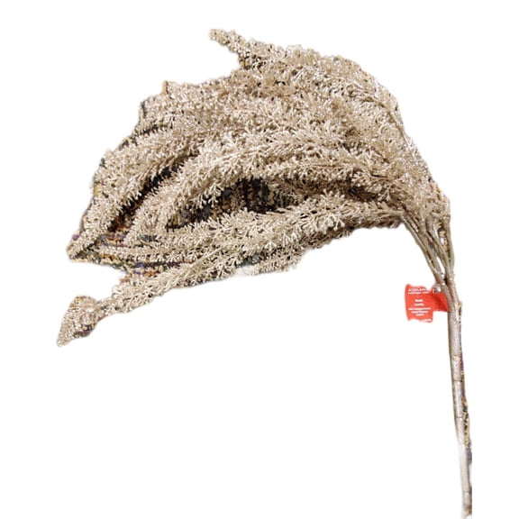 24" Glitter Champagne Amaranth Christmas Pick