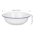 thumbnail image 2 of FUTUREORYY Small Enamel Pot Vintage Design Enamel Dish for Cooking Use 1Set, 2 of 8